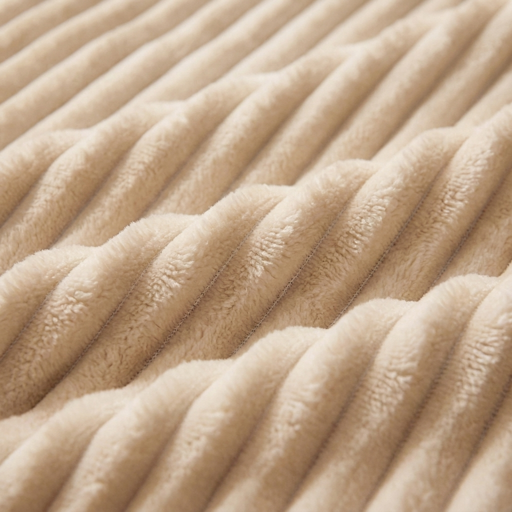 Cozyie Ribbed Channel Comforter.