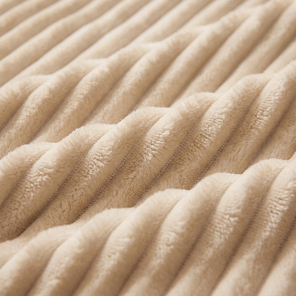 Cozyie Ribbed Channel Comforter.